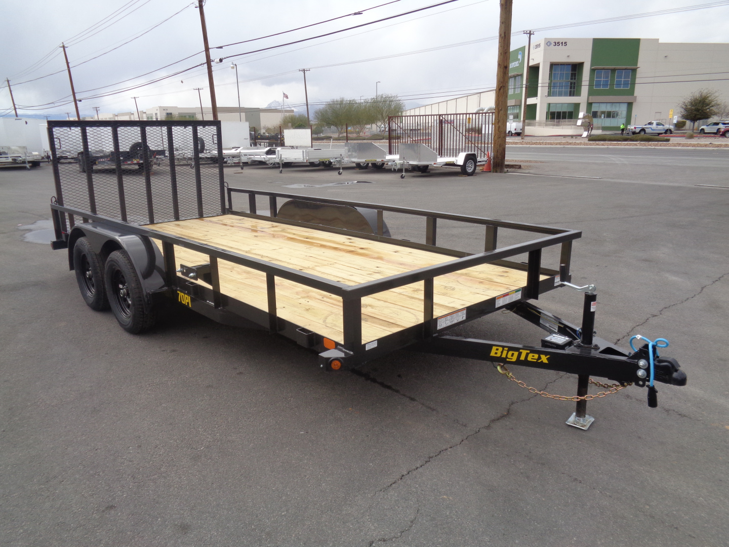 New 2026 Big Tex Trailers * 70PI-16 * 16Ft Tandem Axle Utility Trailer w/ Ramp Gate