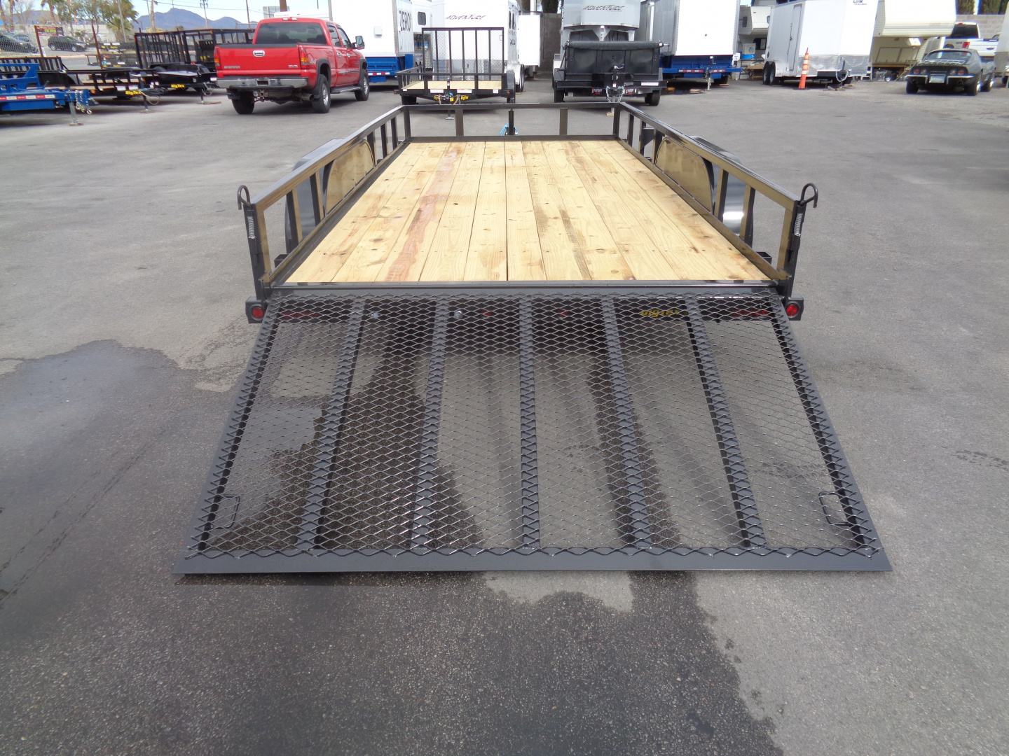 New 2026 Big Tex Trailers * 70PI-16 * 16Ft Tandem Axle Utility Trailer w/ Ramp Gate