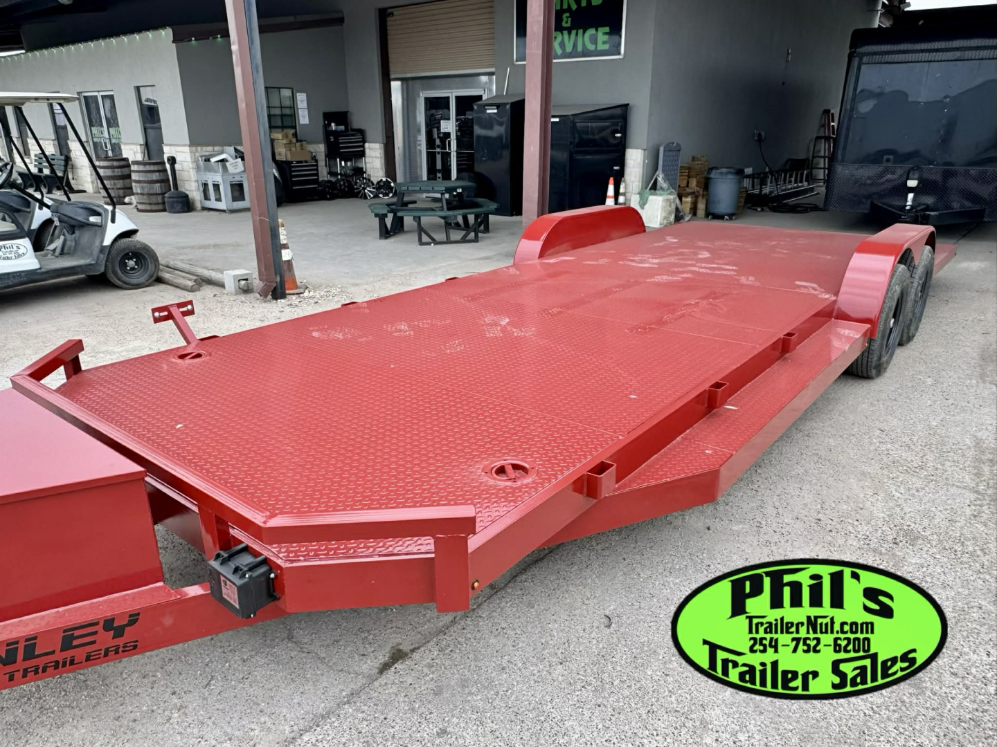 New Stanley Trailers 83X24 OPEN CAR HAULER Car Hauler EQUIPMENT TRAILER SPLIT TAIL UPGRADED 6K AXLES