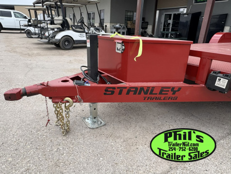 New Stanley Trailers 83X24 OPEN CAR HAULER Car Hauler EQUIPMENT TRAILER SPLIT TAIL UPGRADED 6K AXLES