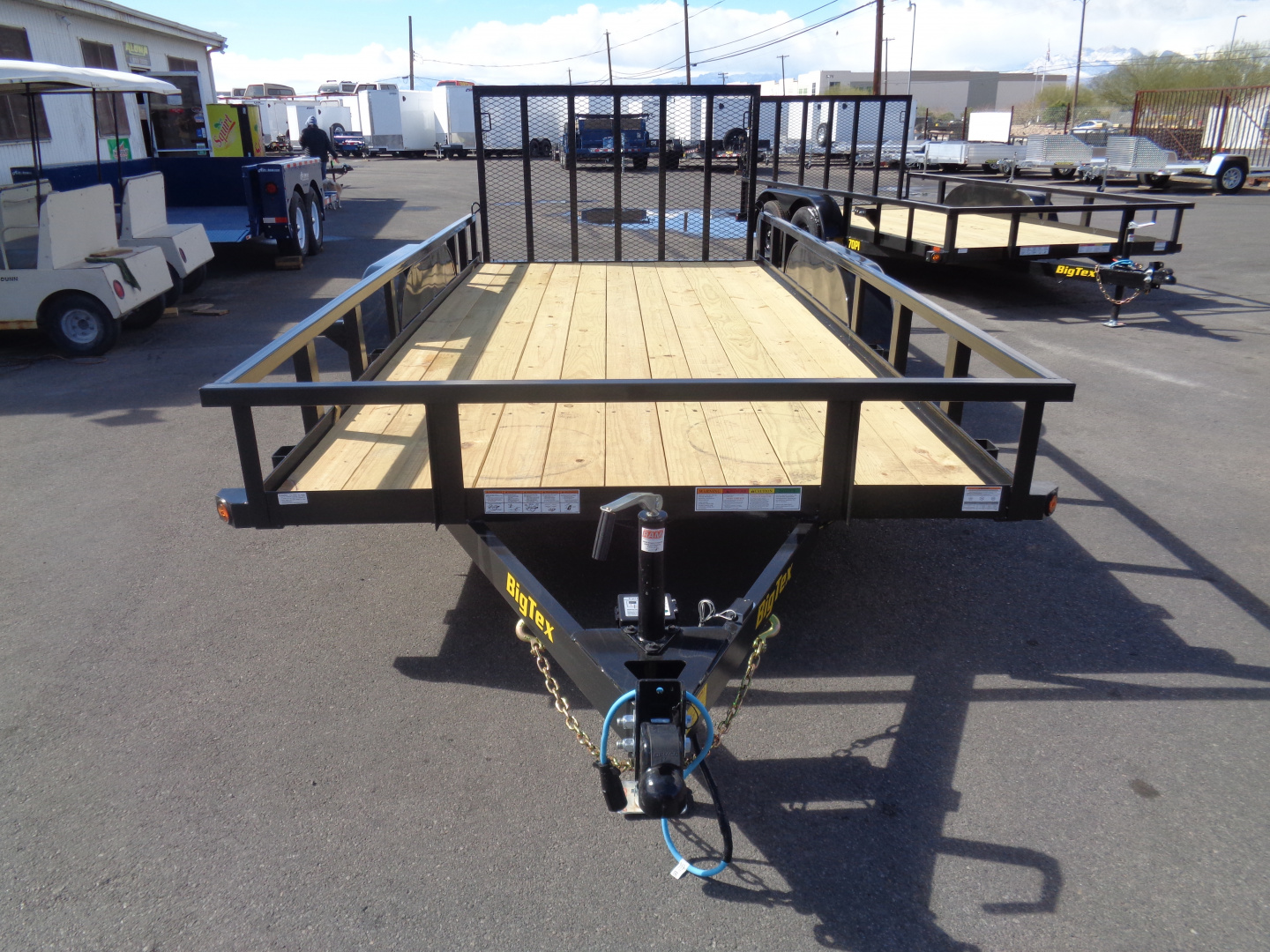 New 2026 Big Tex Trailers * 70PI-16 * 16Ft Tandem Axle Utility Trailer w/ Ramp Gate