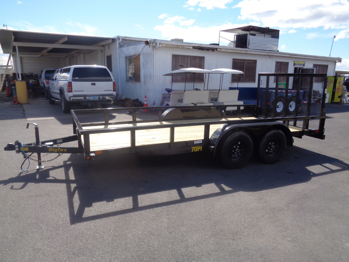 New 2026 Big Tex Trailers * 70PI-16 * 16Ft Tandem Axle Utility Trailer w/ Ramp Gate