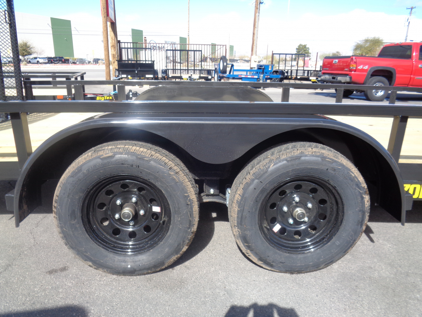 New 2026 Big Tex Trailers * 70PI-16 * 16Ft Tandem Axle Utility Trailer w/ Ramp Gate