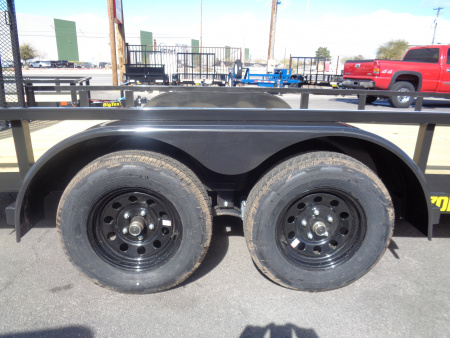 New 2026 Big Tex Trailers * 70PI-16 * 16Ft Tandem Axle Utility Trailer w/ Ramp Gate