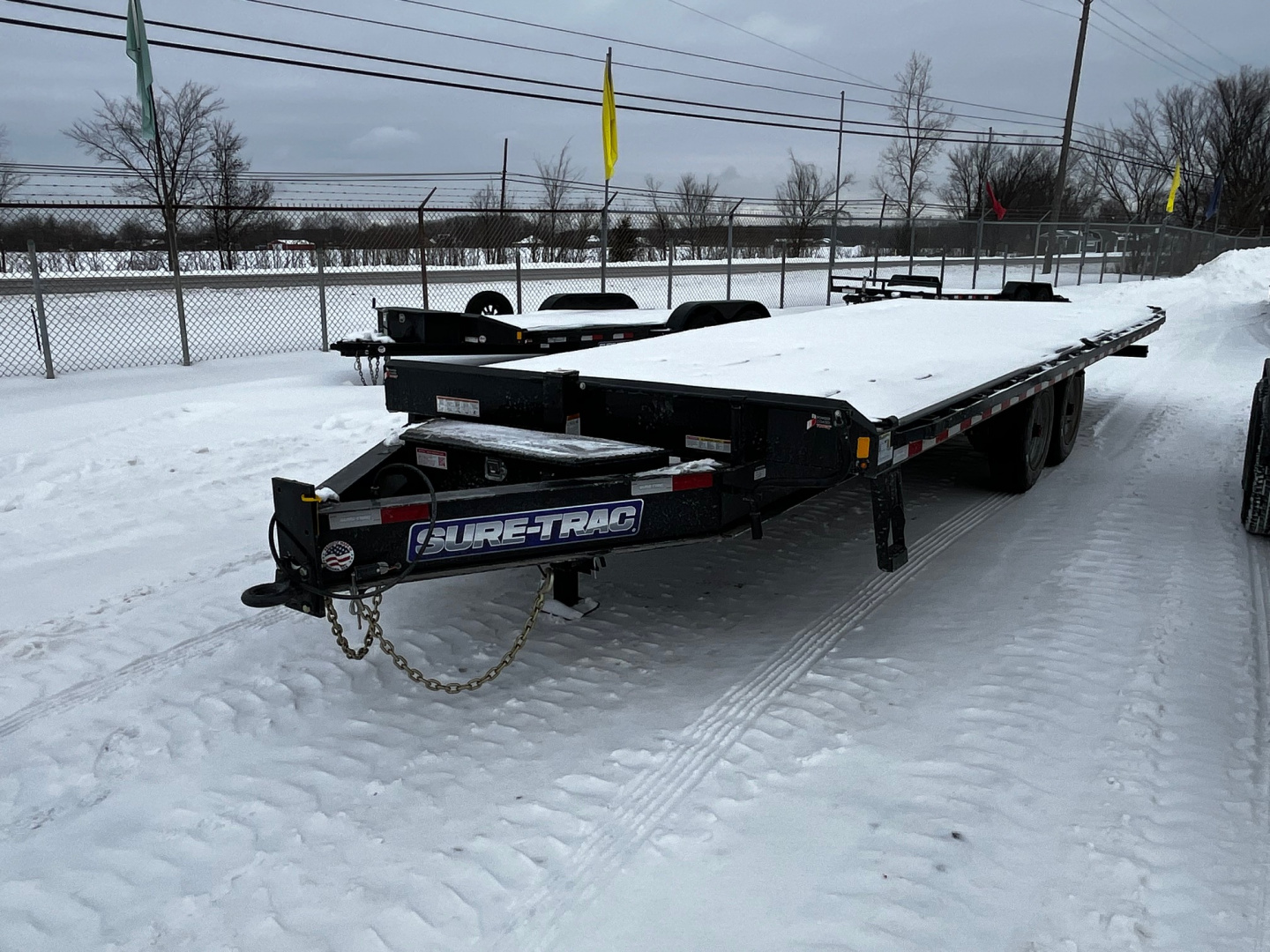 New 2026 Sure-Trac 22' 17.6K Power Tilt Deckover Trailer
