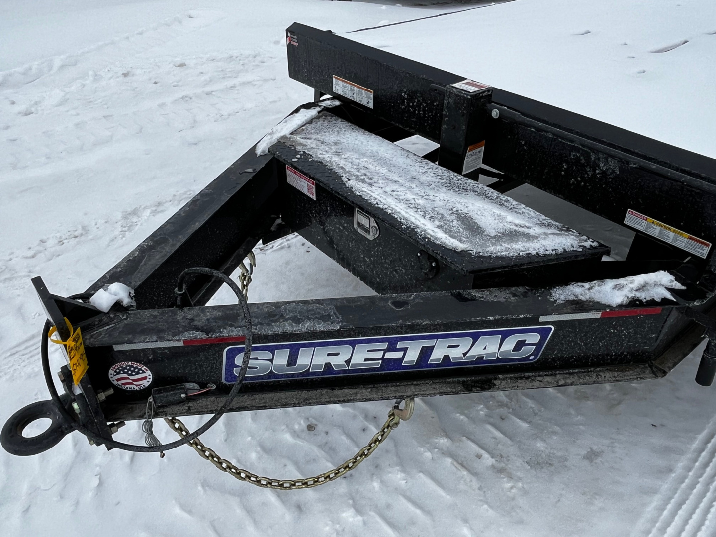 New 2026 Sure-Trac 22' 17.6K Power Tilt Deckover Trailer