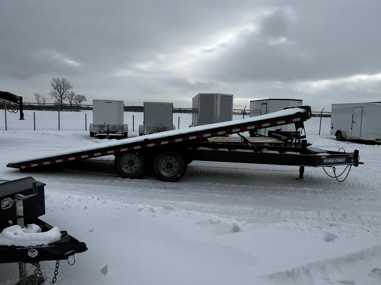 New 2026 Sure-Trac 22' 17.6K Power Tilt Deckover Trailer