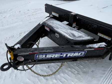 New 2026 Sure-Trac 22' 17.6K Power Tilt Deckover Trailer