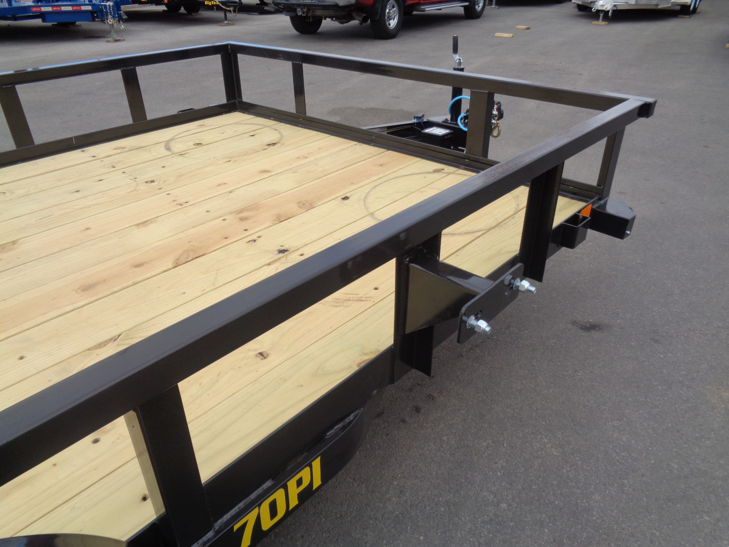 New 2026 Big Tex Trailers * 70PI-14 * 14Ft Tandem Axle Utility Trailer w/ Ramp Gate