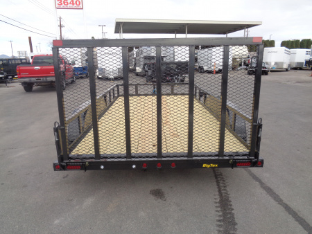 New 2026 Big Tex Trailers * 70PI-14 * 14Ft Tandem Axle Utility Trailer w/ Ramp Gate