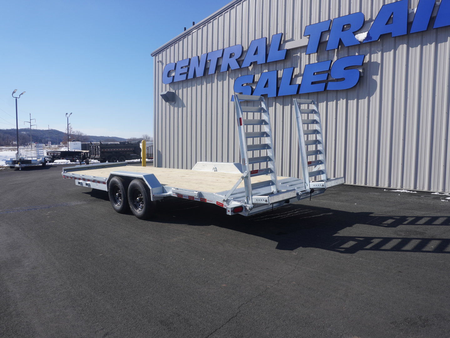 New 2026 Drive Trailers 82"X24' Galvanized Equipment Trailer