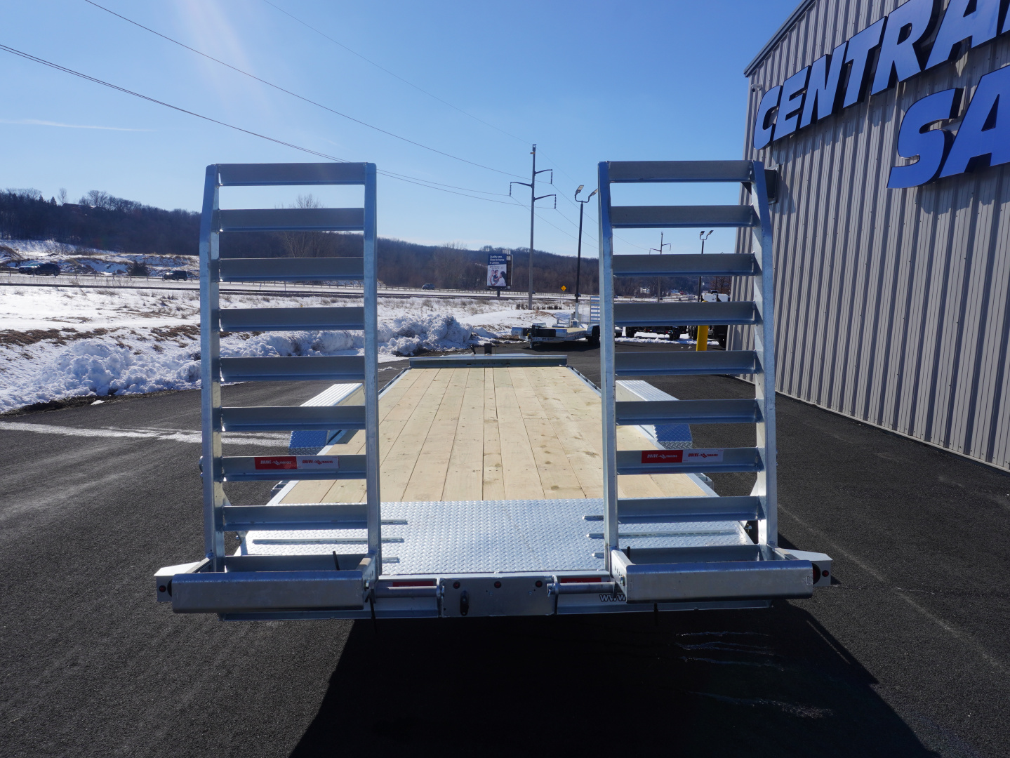 New 2026 Drive Trailers 82"X24' Galvanized Equipment Trailer