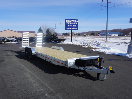 New 2026 Drive Trailers 82"X24' Galvanized Equipment Trailer