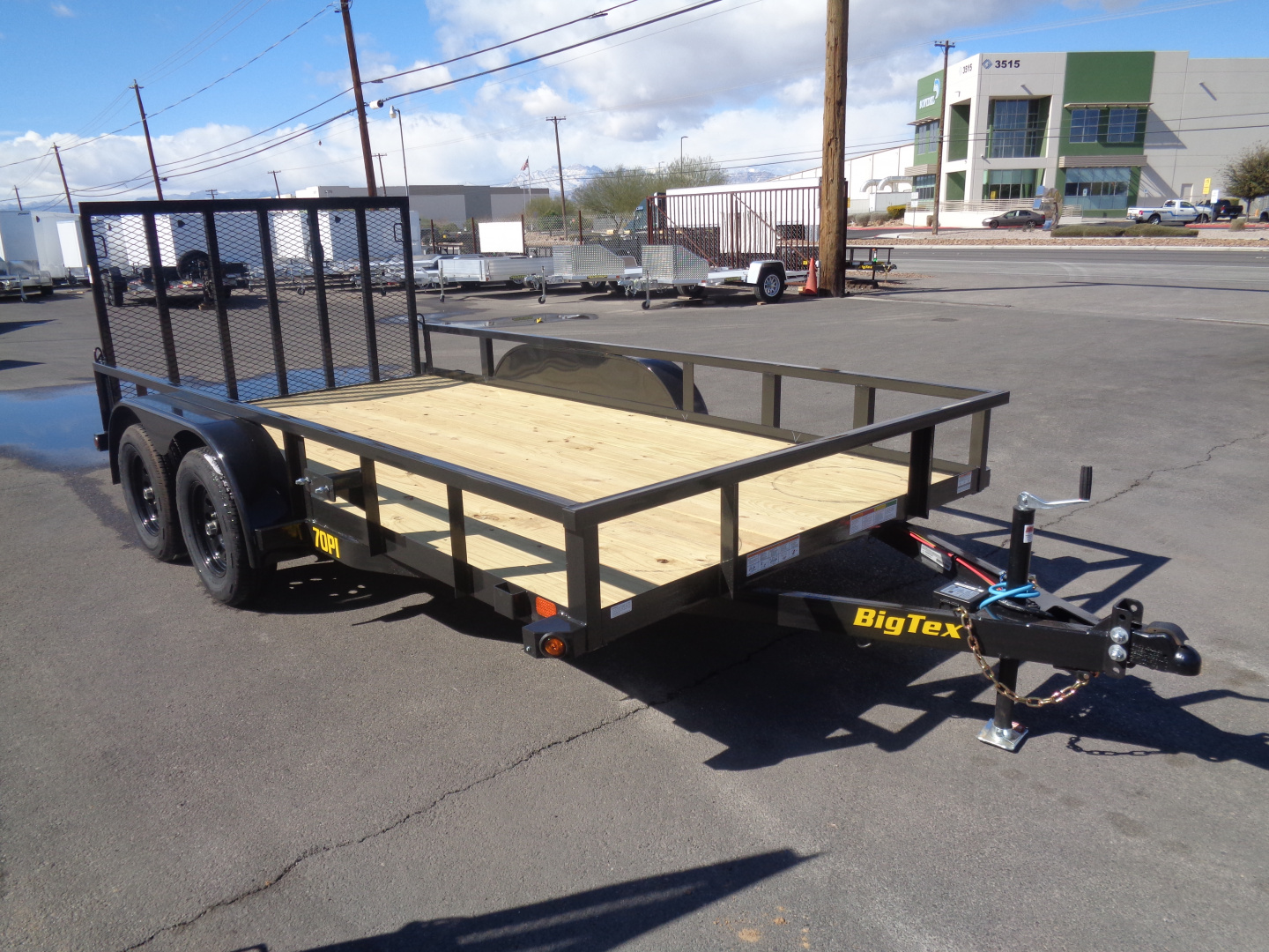 New 2026 Big Tex Trailers * 70PI-14 * 14Ft Tandem Axle Utility Trailer w/ Ramp Gate