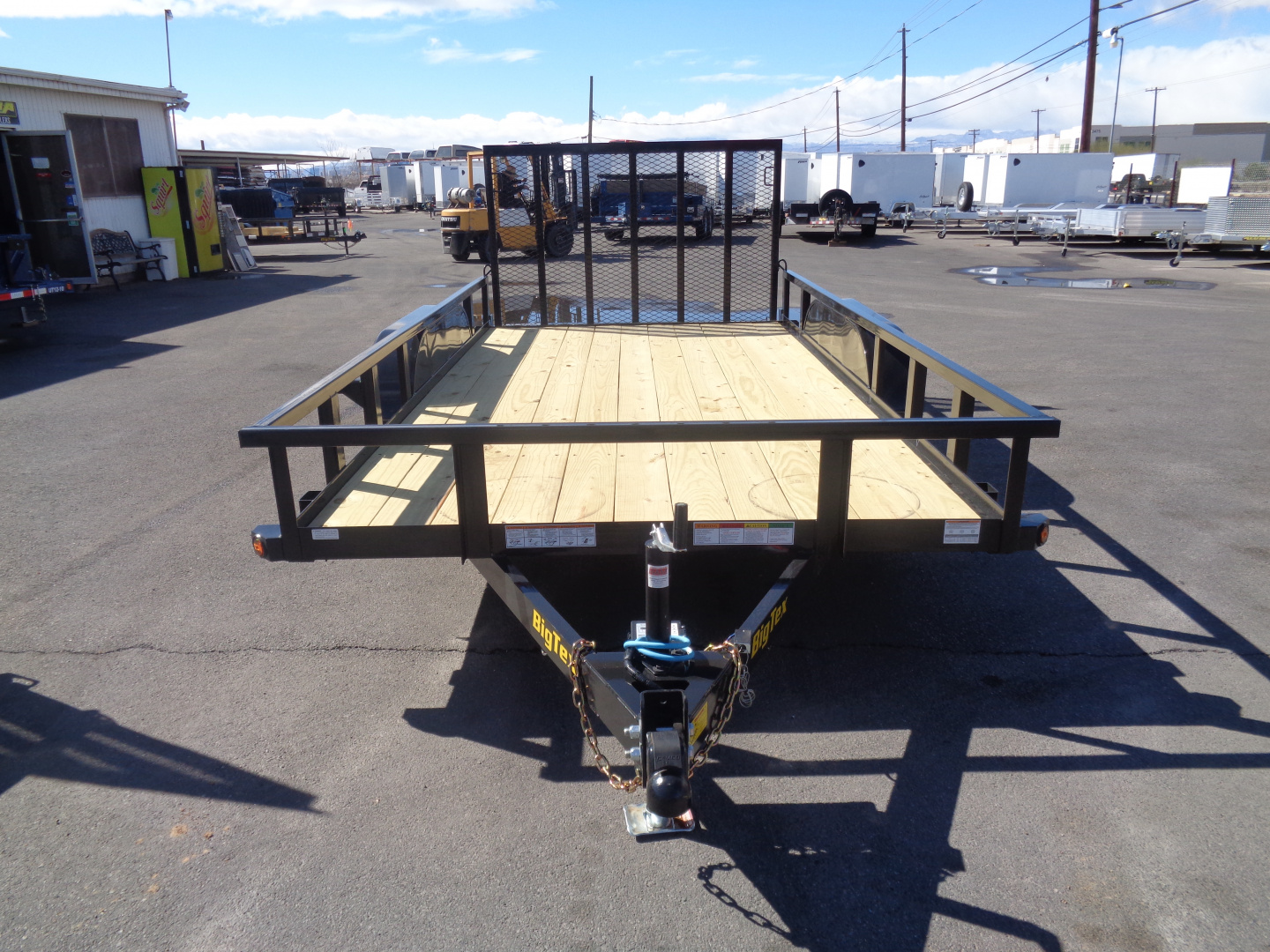 New 2026 Big Tex Trailers * 70PI-14 * 14Ft Tandem Axle Utility Trailer w/ Ramp Gate