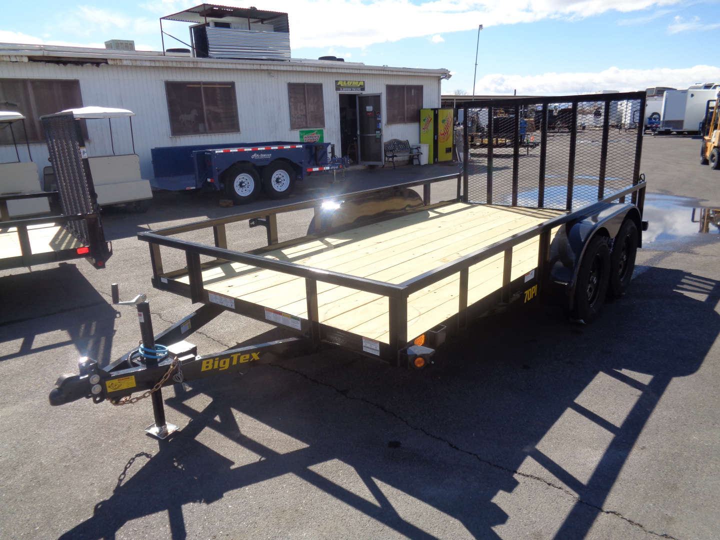 New 2026 Big Tex Trailers * 70PI-14 * 14Ft Tandem Axle Utility Trailer w/ Ramp Gate