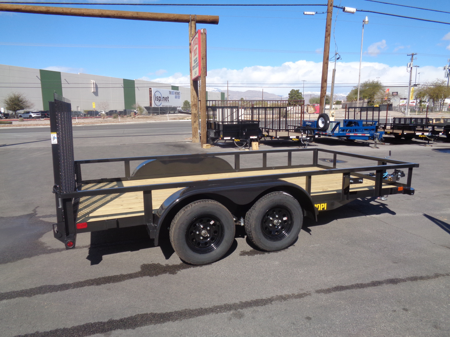 New 2026 Big Tex Trailers * 70PI-14 * 14Ft Tandem Axle Utility Trailer w/ Ramp Gate