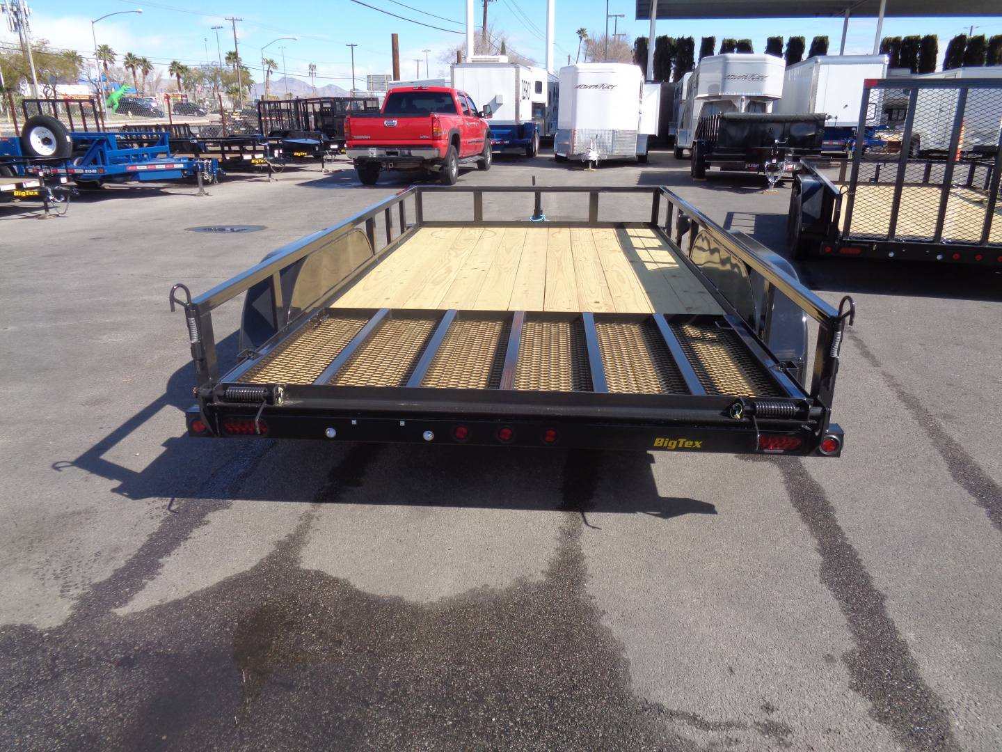 New 2026 Big Tex Trailers * 70PI-14 * 14Ft Tandem Axle Utility Trailer w/ Ramp Gate