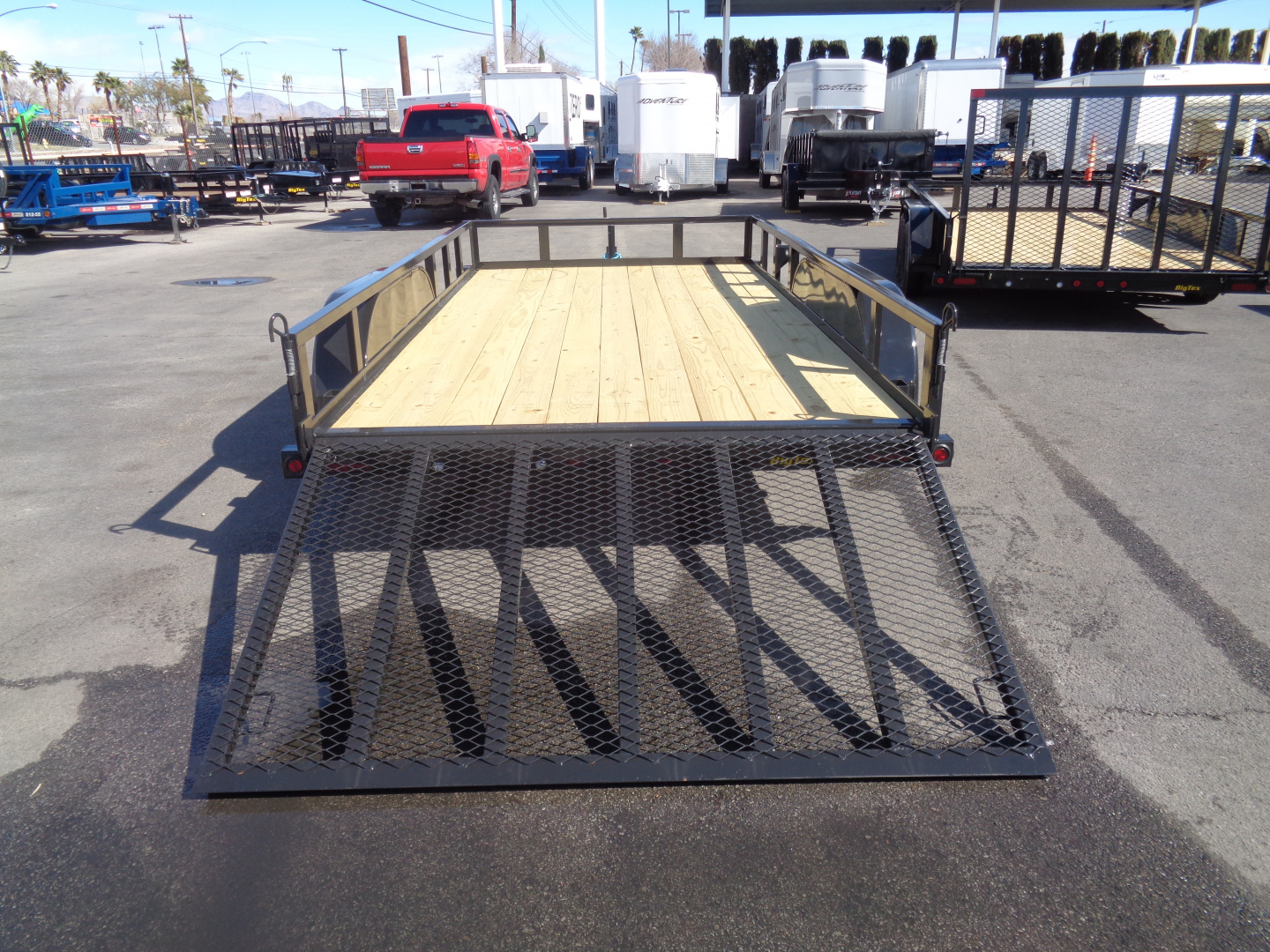 New 2026 Big Tex Trailers * 70PI-14 * 14Ft Tandem Axle Utility Trailer w/ Ramp Gate
