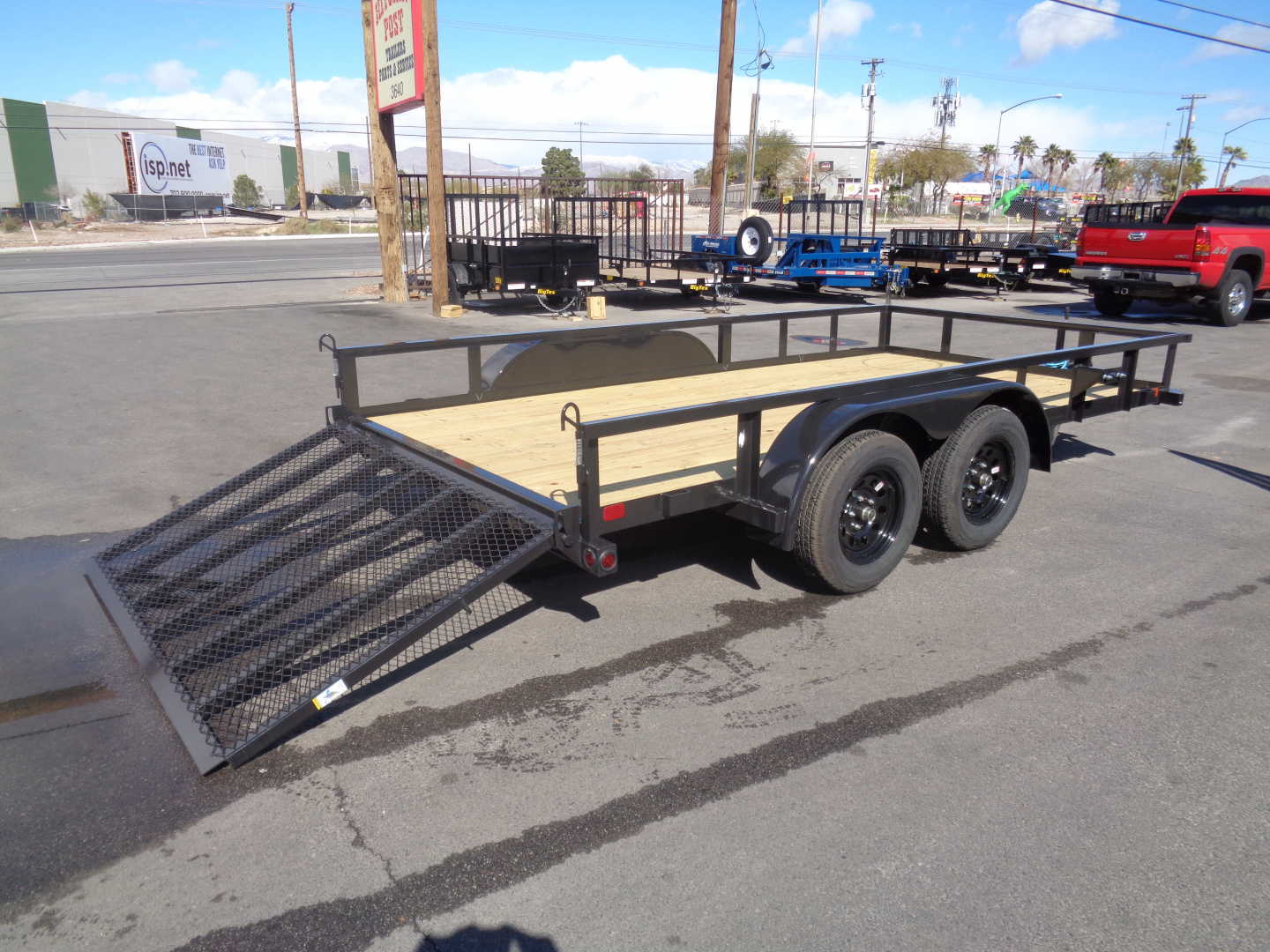 New 2026 Big Tex Trailers * 70PI-14 * 14Ft Tandem Axle Utility Trailer w/ Ramp Gate