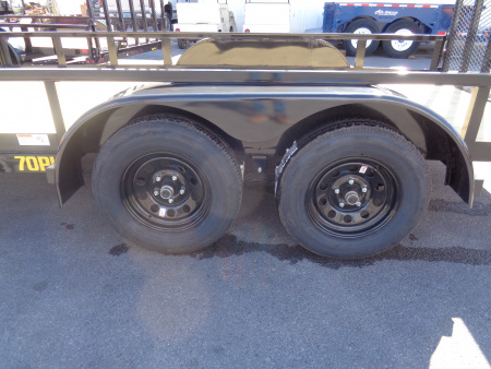 New 2026 Big Tex Trailers * 70PI-14 * 14Ft Tandem Axle Utility Trailer w/ Ramp Gate