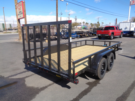 New 2026 Big Tex Trailers * 70PI-14 * 14Ft Tandem Axle Utility Trailer w/ Ramp Gate