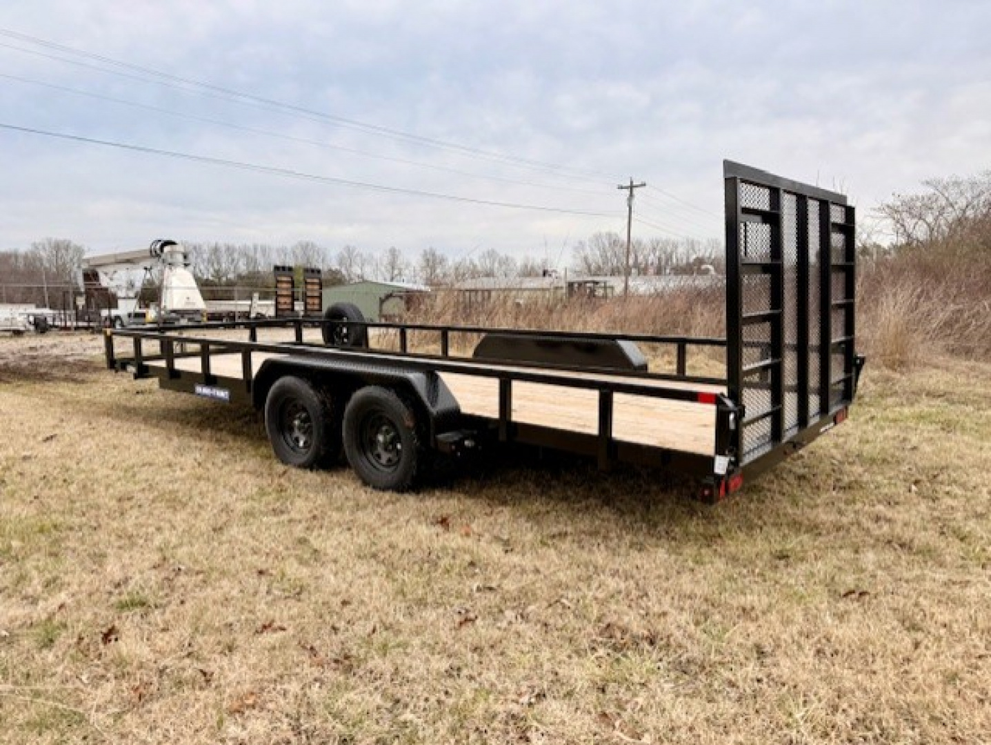 New 2026 Sure-Trac 7x20 7K Tube Top Utility Trailer
