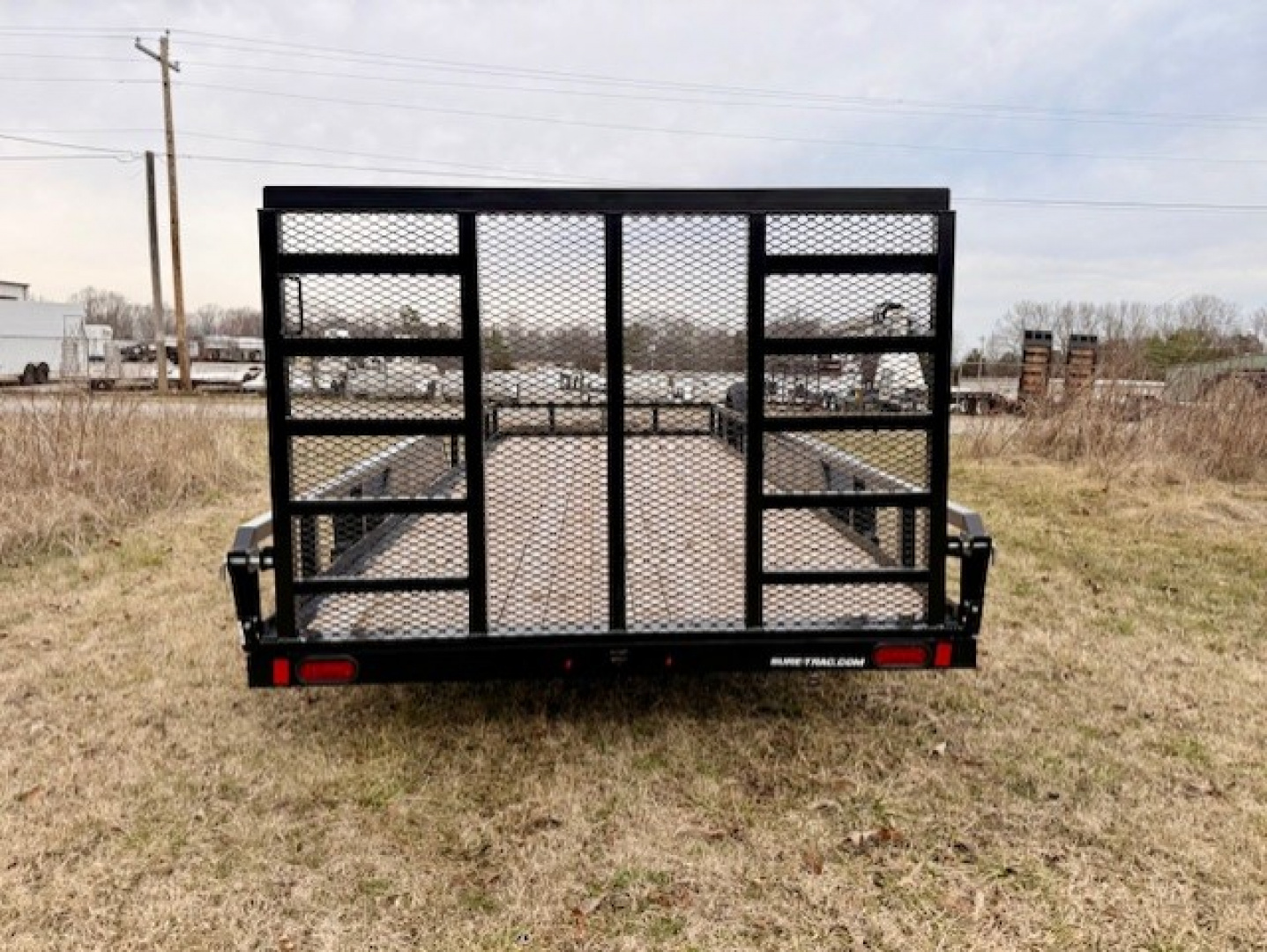 New 2026 Sure-Trac 7x20 7K Tube Top Utility Trailer