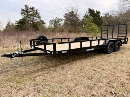 New 2026 Sure-Trac 7x20 7K Tube Top Utility Trailer