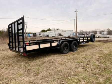 New 2026 Sure-Trac 7x20 7K Tube Top Utility Trailer