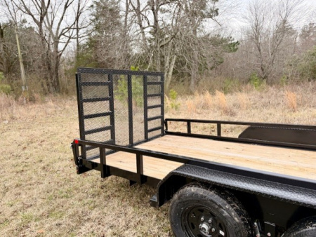 New 2026 Sure-Trac 7x20 7K Tube Top Utility Trailer