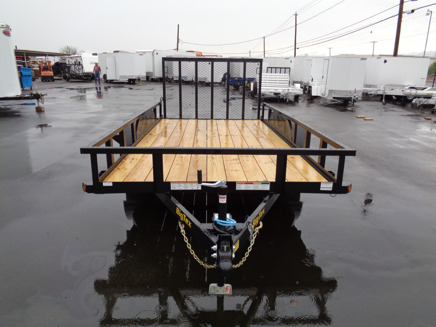 New 2026 Big Tex Trailers * 70PI-14 * 14Ft Tandem Axle Utility Trailer w/ Ramp Gate