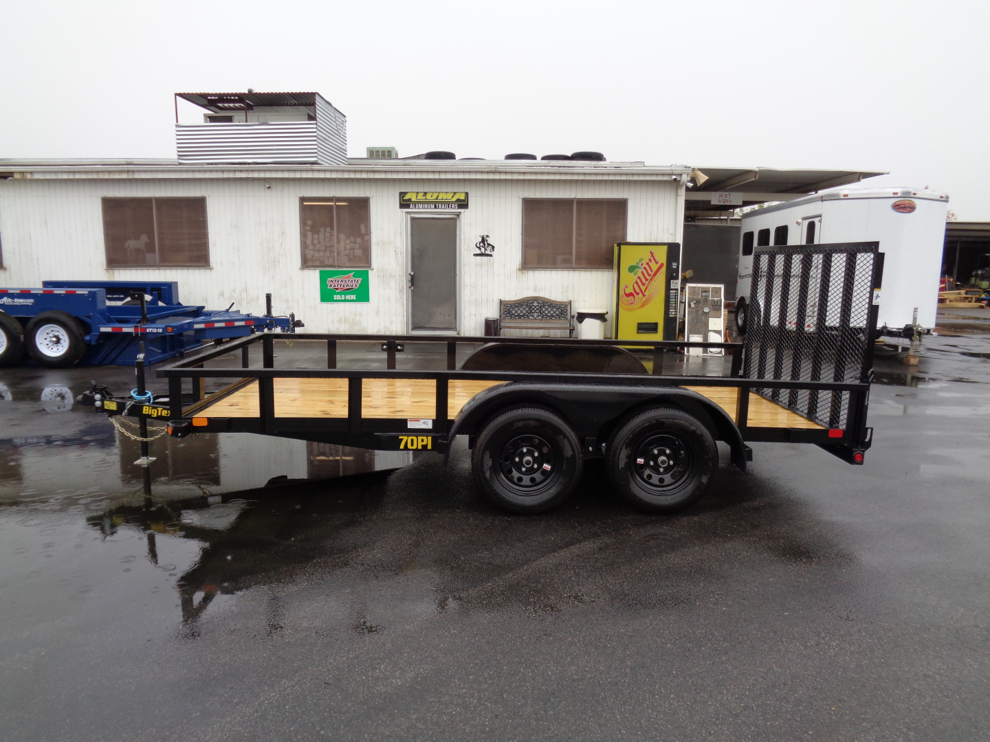 New 2026 Big Tex Trailers * 70PI-14 * 14Ft Tandem Axle Utility Trailer w/ Ramp Gate