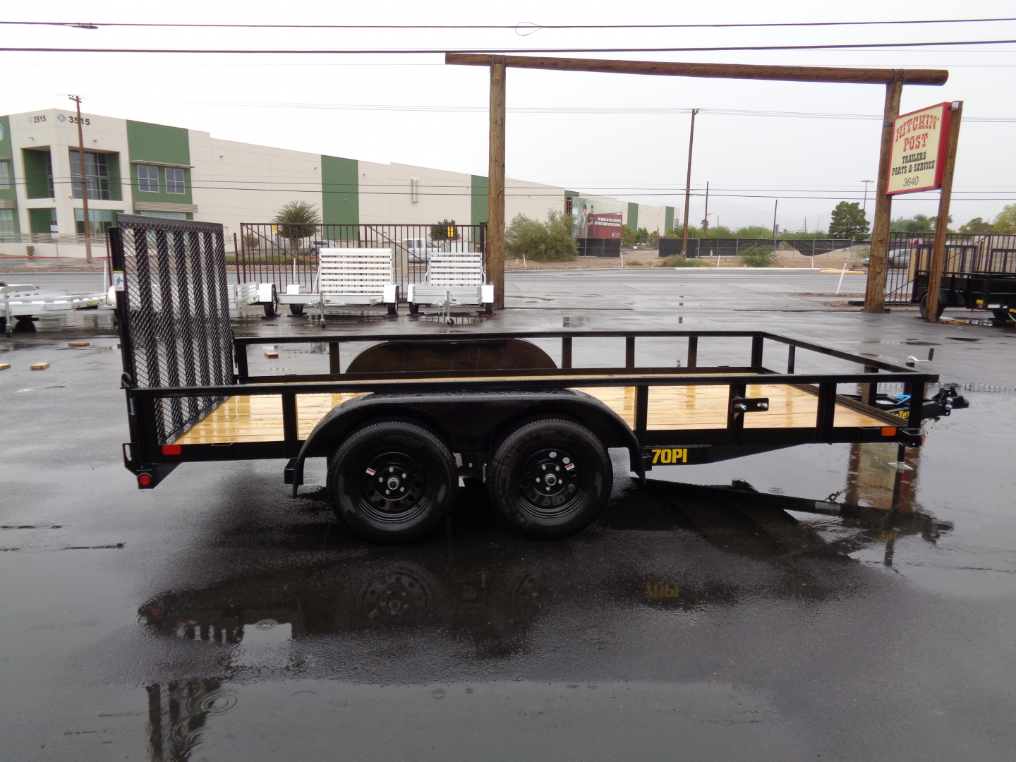 New 2026 Big Tex Trailers * 70PI-14 * 14Ft Tandem Axle Utility Trailer w/ Ramp Gate