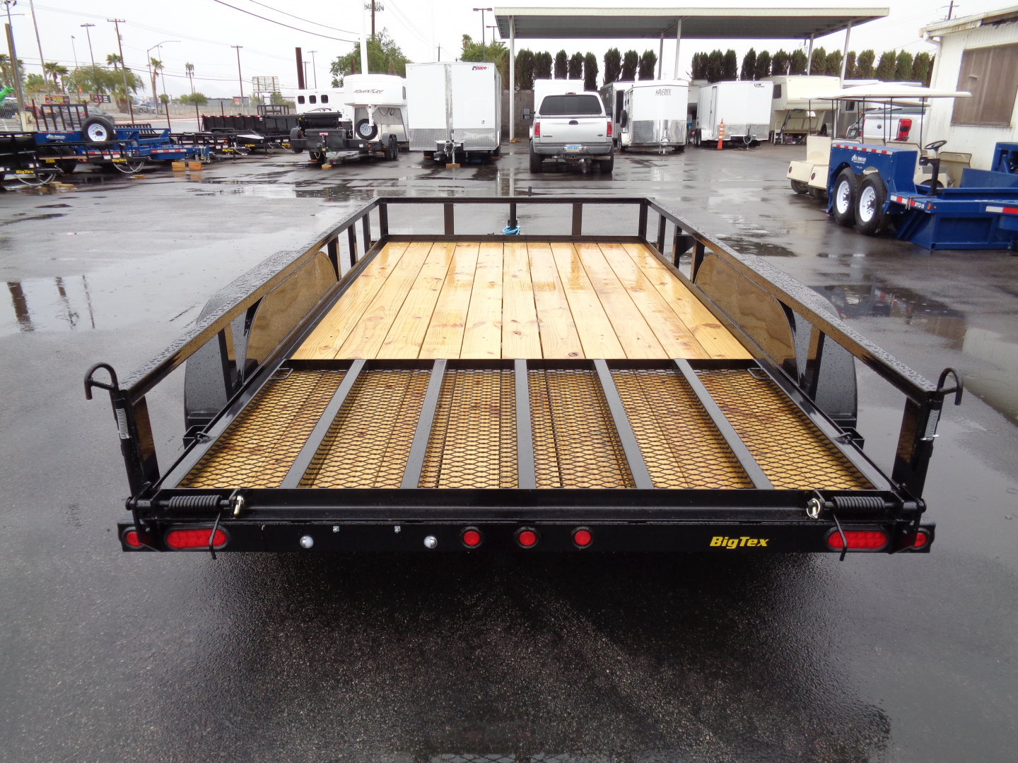 New 2026 Big Tex Trailers * 70PI-14 * 14Ft Tandem Axle Utility Trailer w/ Ramp Gate
