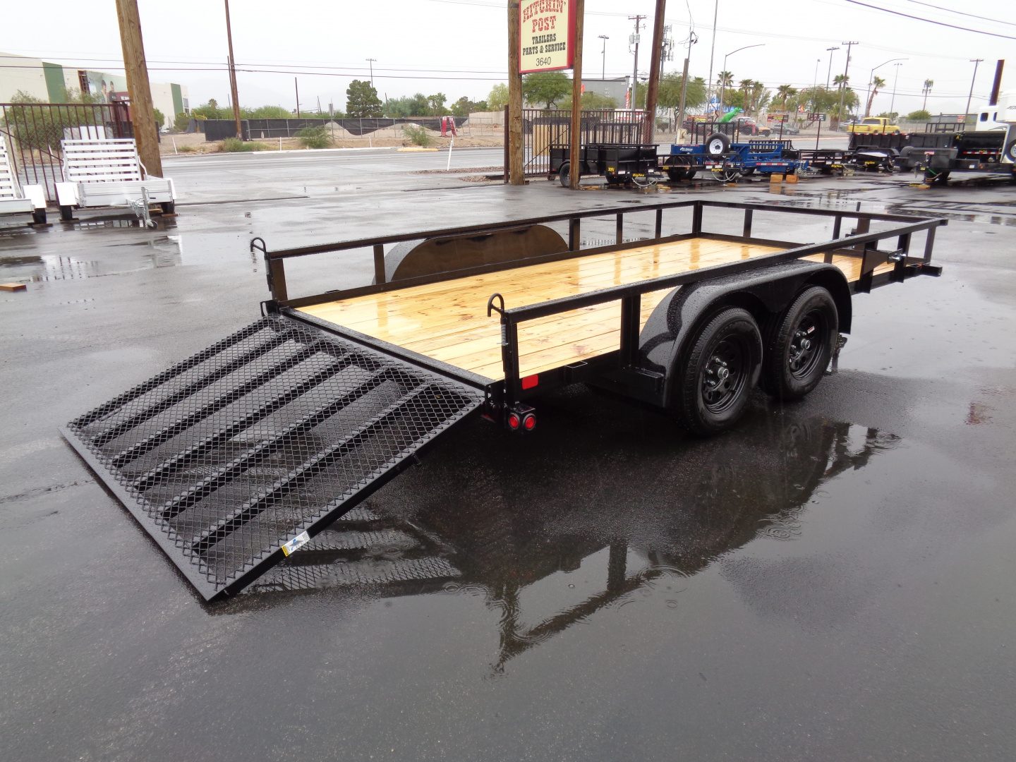 New 2026 Big Tex Trailers * 70PI-14 * 14Ft Tandem Axle Utility Trailer w/ Ramp Gate