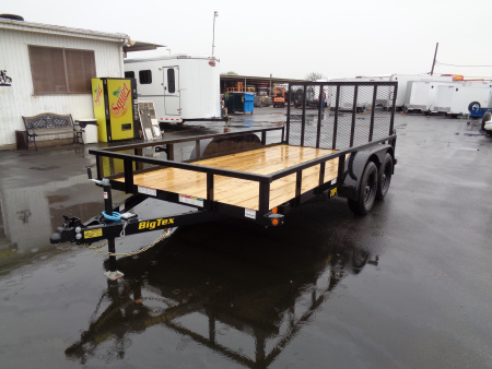 New 2026 Big Tex Trailers * 70PI-14 * 14Ft Tandem Axle Utility Trailer w/ Ramp Gate