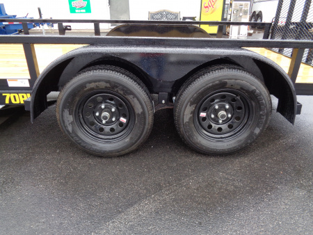 New 2026 Big Tex Trailers * 70PI-14 * 14Ft Tandem Axle Utility Trailer w/ Ramp Gate