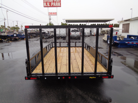 New 2026 Big Tex Trailers * 70PI-14 * 14Ft Tandem Axle Utility Trailer w/ Ramp Gate