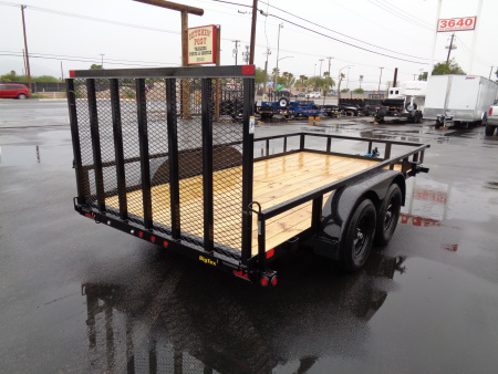 New 2026 Big Tex Trailers * 70PI-14 * 14Ft Tandem Axle Utility Trailer w/ Ramp Gate