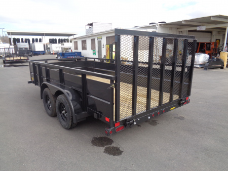 New 2026 Big Tex Trailers * 70TV-14 * 14Ft Tandem Axle Landscape Trailer w/ Ramp Gate