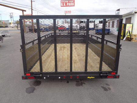 New 2026 Big Tex Trailers * 70TV-14 * 14Ft Tandem Axle Landscape Trailer w/ Ramp Gate
