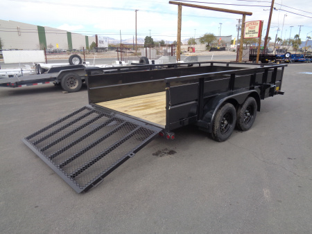 New 2026 Big Tex Trailers * 70TV-14 * 14Ft Tandem Axle Landscape Trailer w/ Ramp Gate