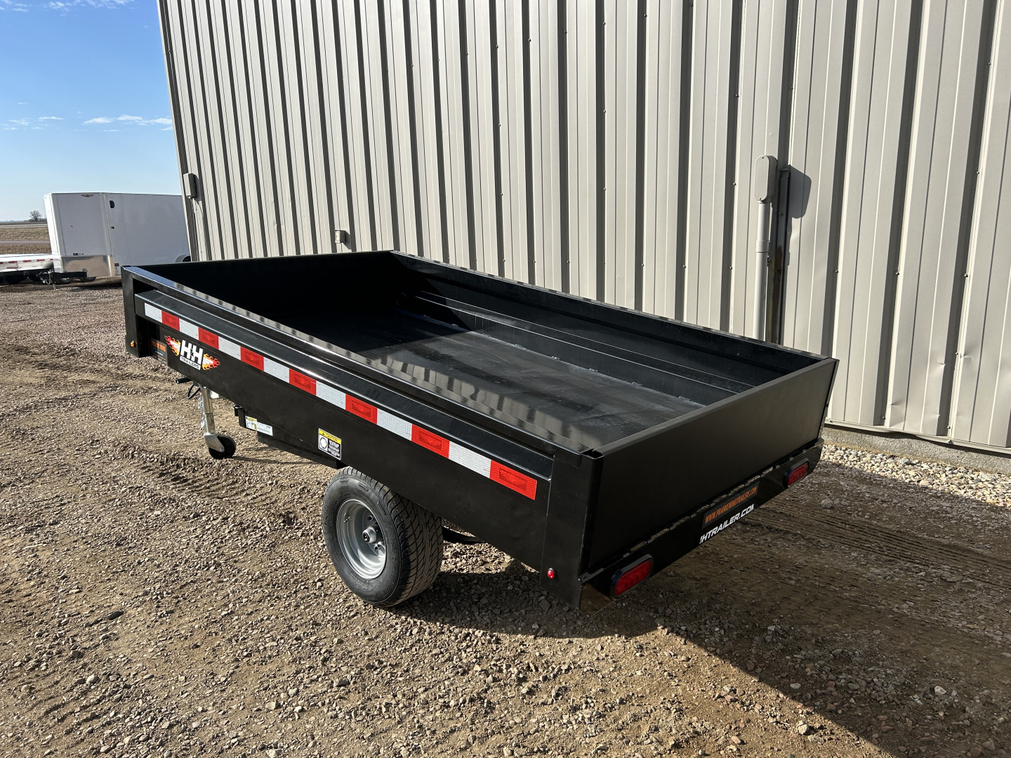 New 2026 H&H Trailers 8' Homeowner / UTV Dump Trailer