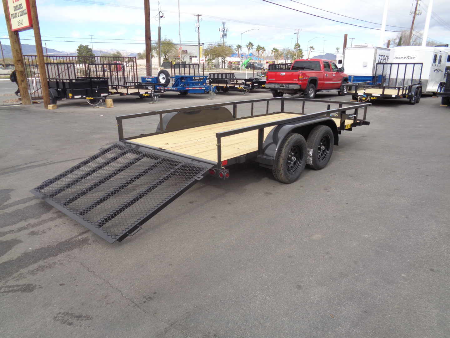 New 2026 Big Tex Trailer * 60PI-14 * 14ft Tandem Axle Utility Trailer