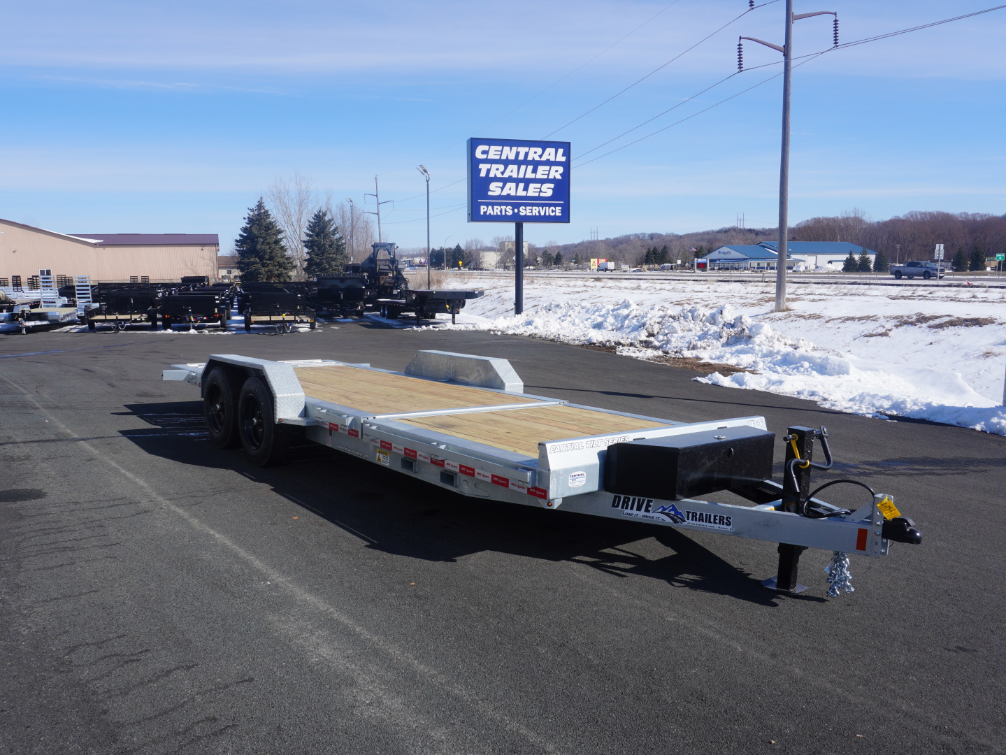 New 2026 Drive Trailers 82"x20' Tilt Trailer