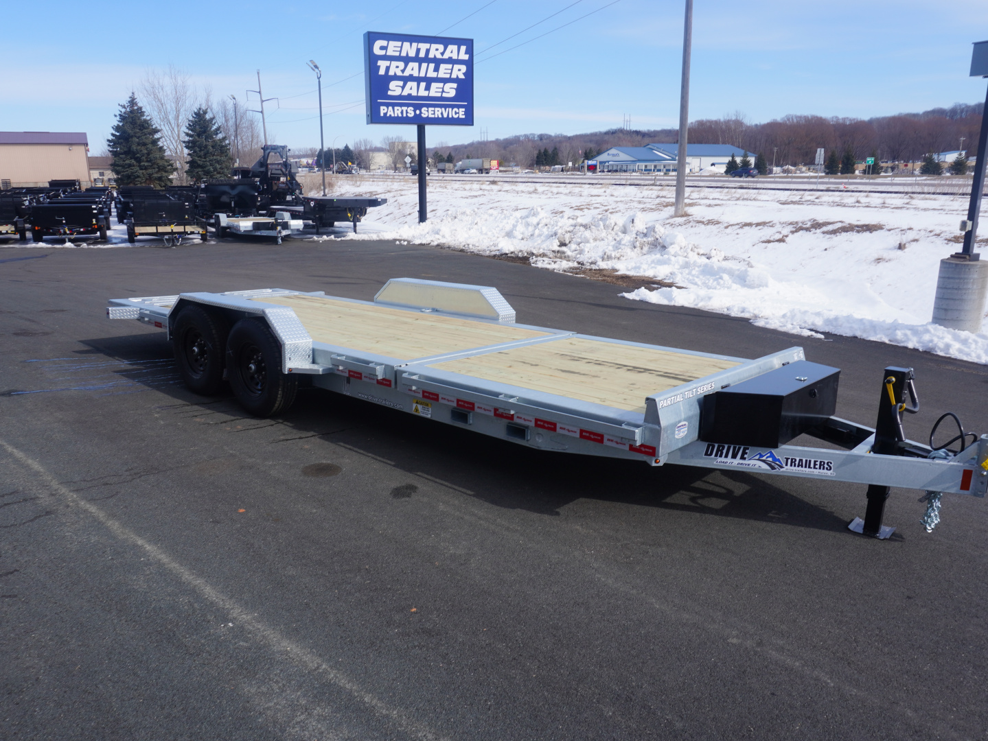 New 2026 Drive Trailers 82"x20' Tilt Trailer