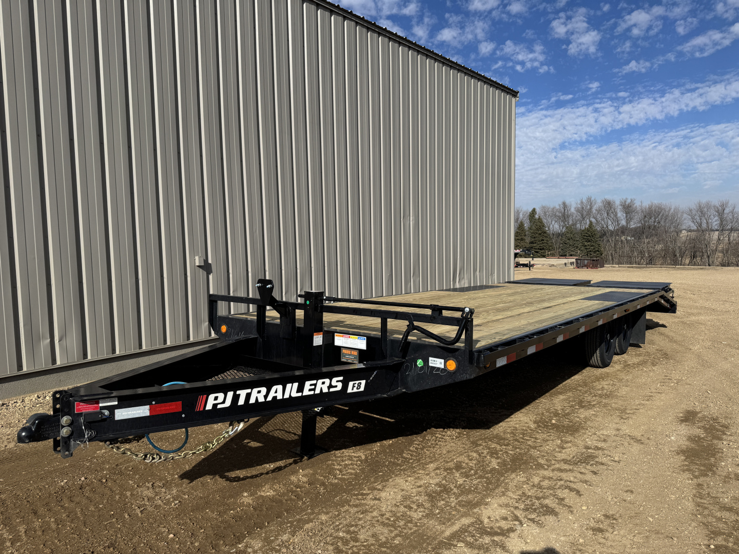 New 2026 PJ Trailers 24' F8 Deckover Equipment Trailer