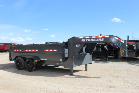 New 2026 PJ TRAILERS DE 16' Gooseneck Dump