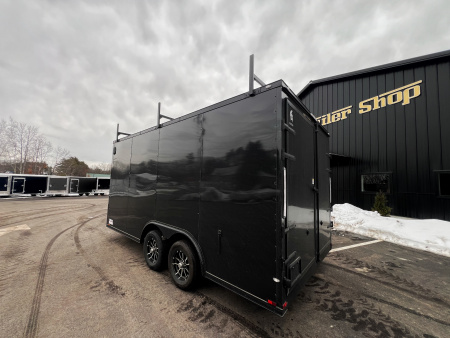 New 2026 Spartan 8.5X16+2ft V-nose /7' interior height / .080 Polycore/ Blackout Package/Contractor Package/ Walkable-Roof- 7000GVW